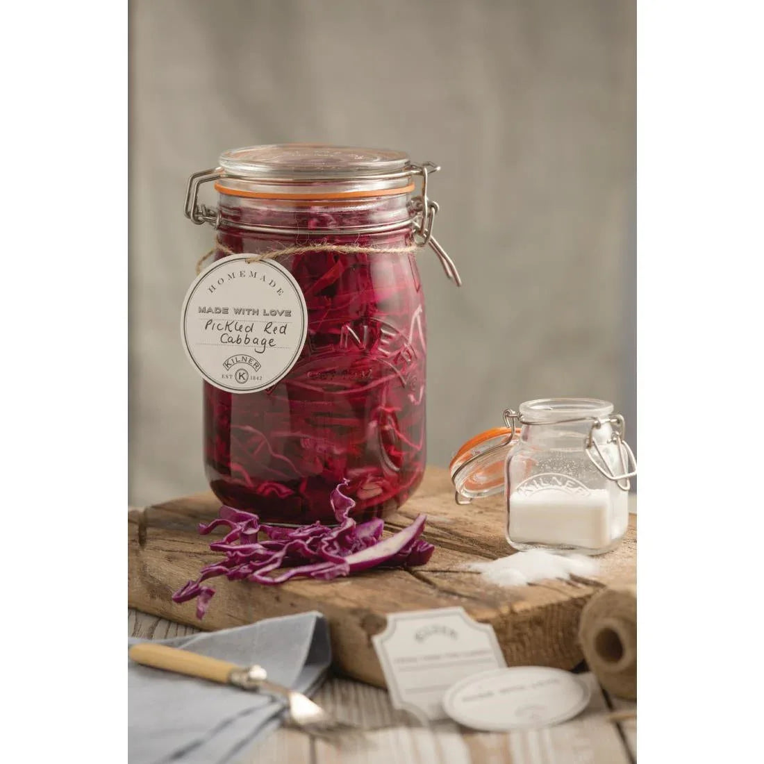 GG782 Kilner Clip Top Preserve Jar 1000ml - JD Catering Equipment Solutions Ltd