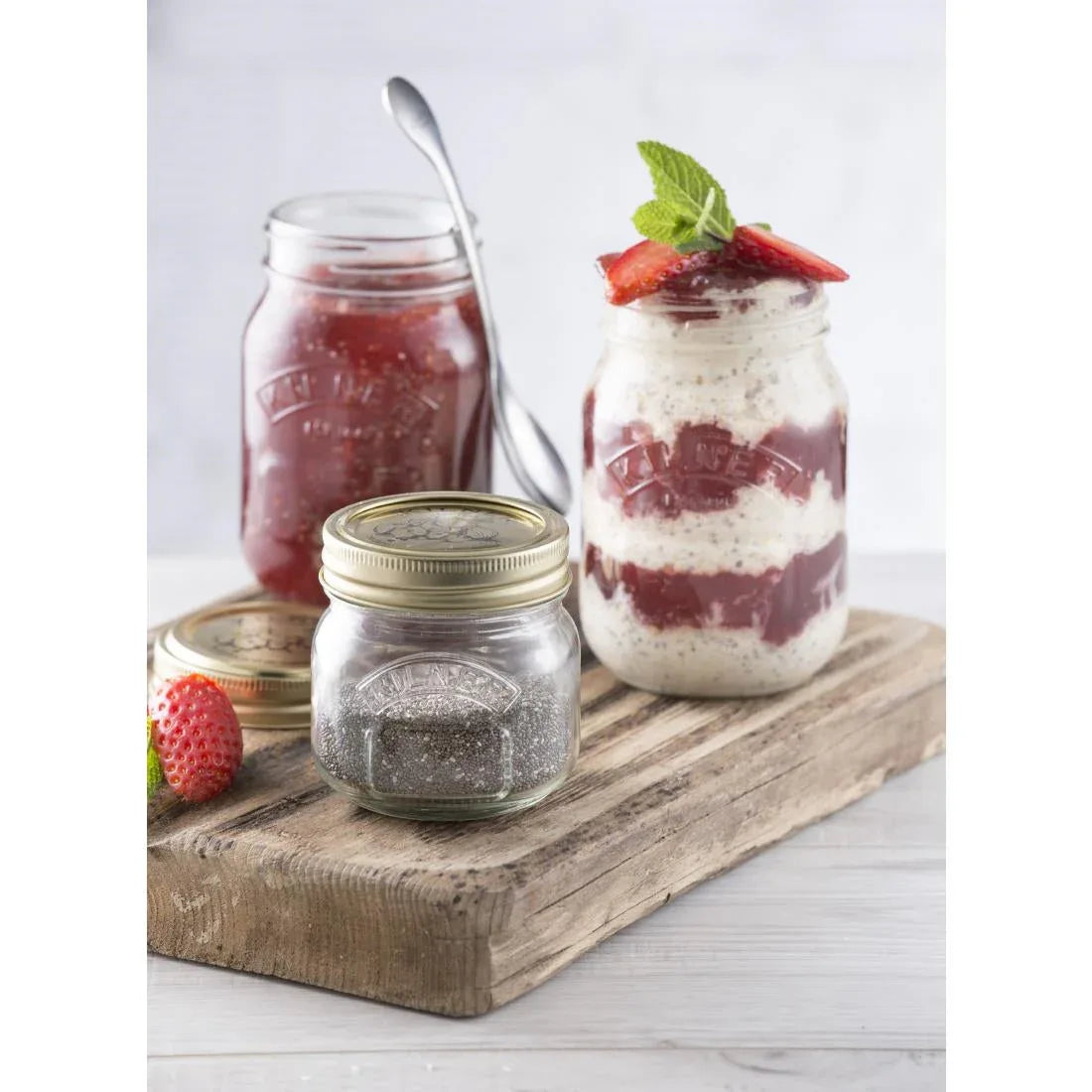 GG784 Kilner Screw Top Preserve Jar 250ml - JD Catering Equipment Solutions Ltd