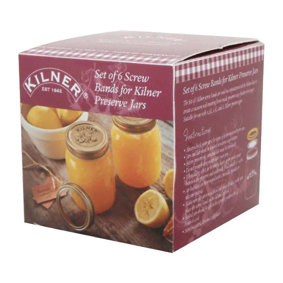 GG786 Kilner Screw Top Preserve Jar 1000ml - JD Catering Equipment Solutions Ltd