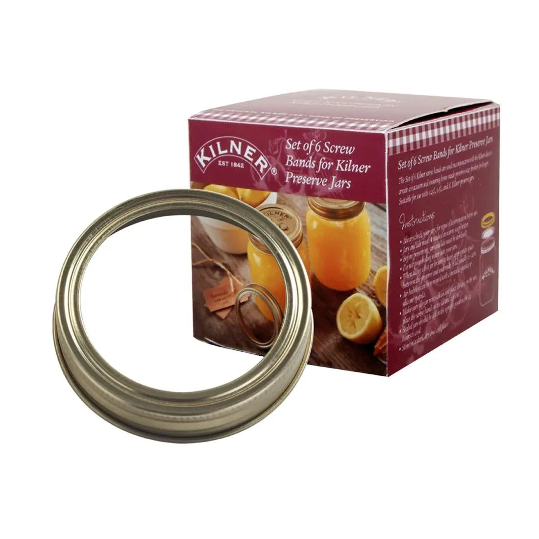 GG786 Kilner Screw Top Preserve Jar 1000ml - JD Catering Equipment Solutions Ltd