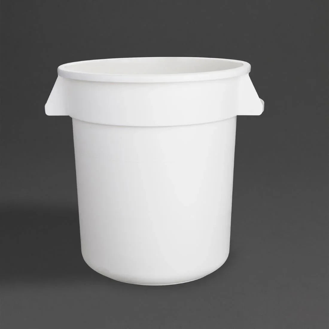 GG792 Vogue Polypropylene Round Container Bin White 38Ltr - JD Catering Equipment Solutions Ltd