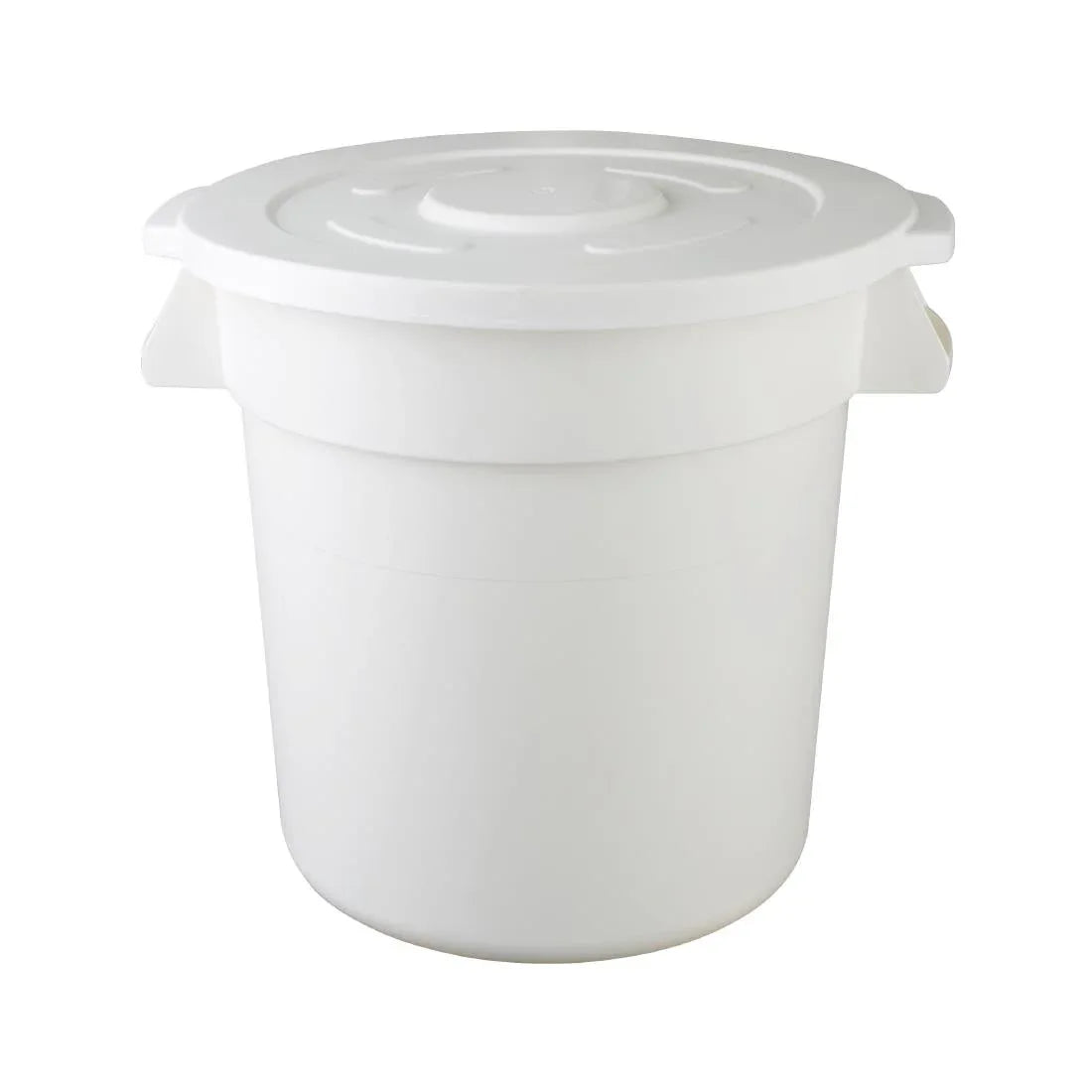 GG793 Vogue Polypropylene Round Container Bin White 76Ltr - JD Catering Equipment Solutions Ltd