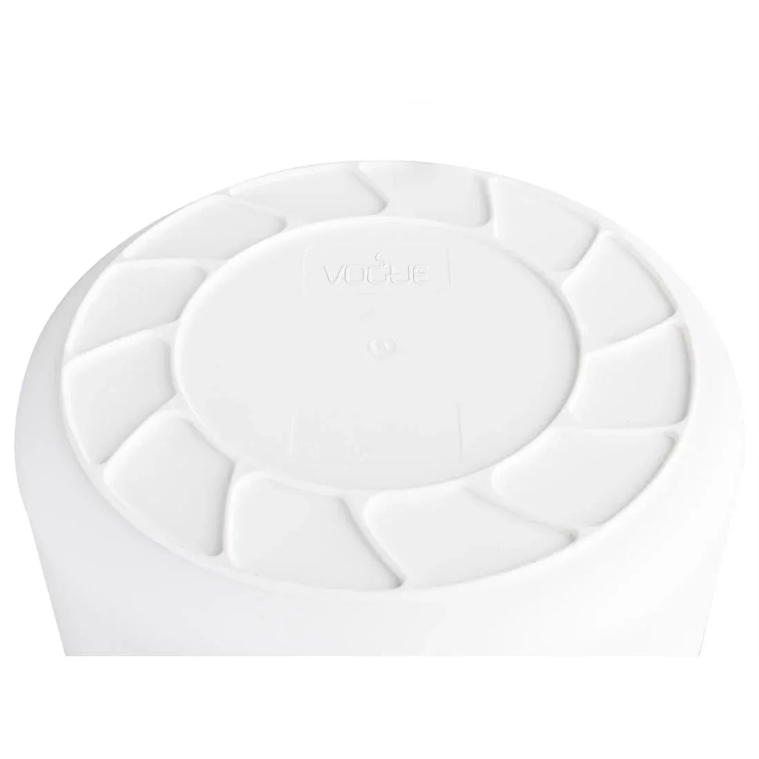 GG793 Vogue Polypropylene Round Container Bin White 76Ltr - JD Catering Equipment Solutions Ltd