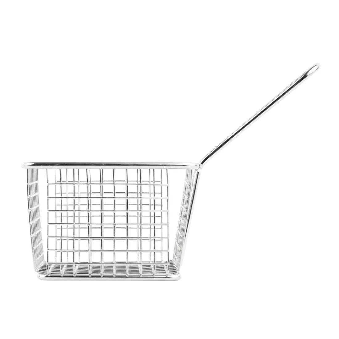 GG867 Olympia Chip basket Square with handle Large - JD Catering Equipment Solutions Ltd