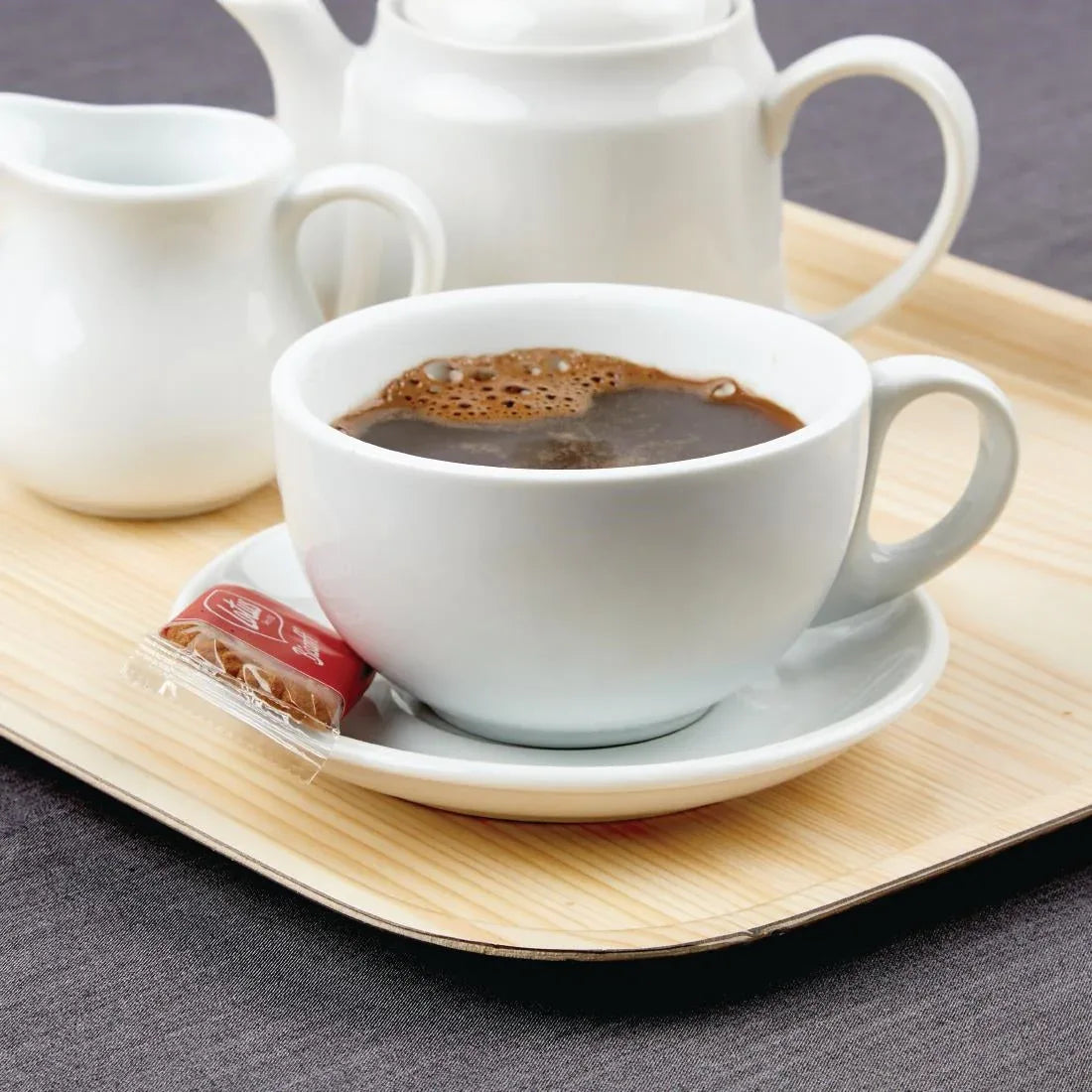GG870 Athena Hotelware Cappuccino Cups 10oz 285ml (Pack of 12) - JD Catering Equipment Solutions Ltd