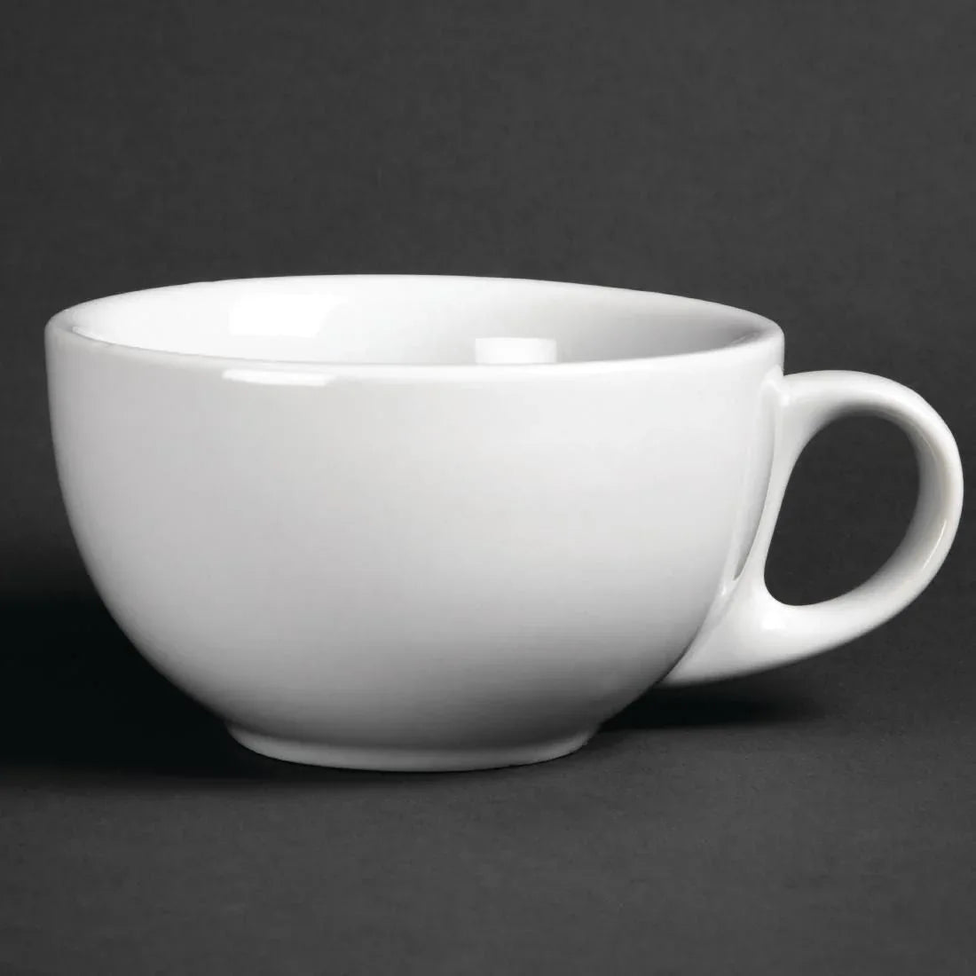 GG870 Athena Hotelware Cappuccino Cups 10oz 285ml (Pack of 12) - JD Catering Equipment Solutions Ltd