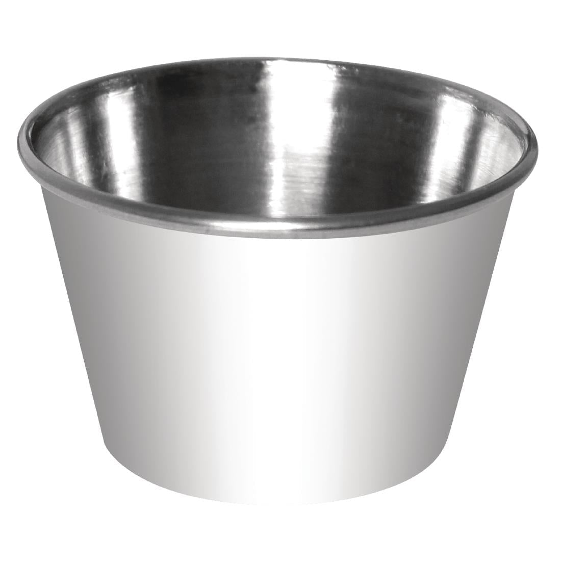 GG879 Olympia Stainless Steel 115ml Sauce Cups (Pack of 12) JD Catering Equipment Solutions Ltd