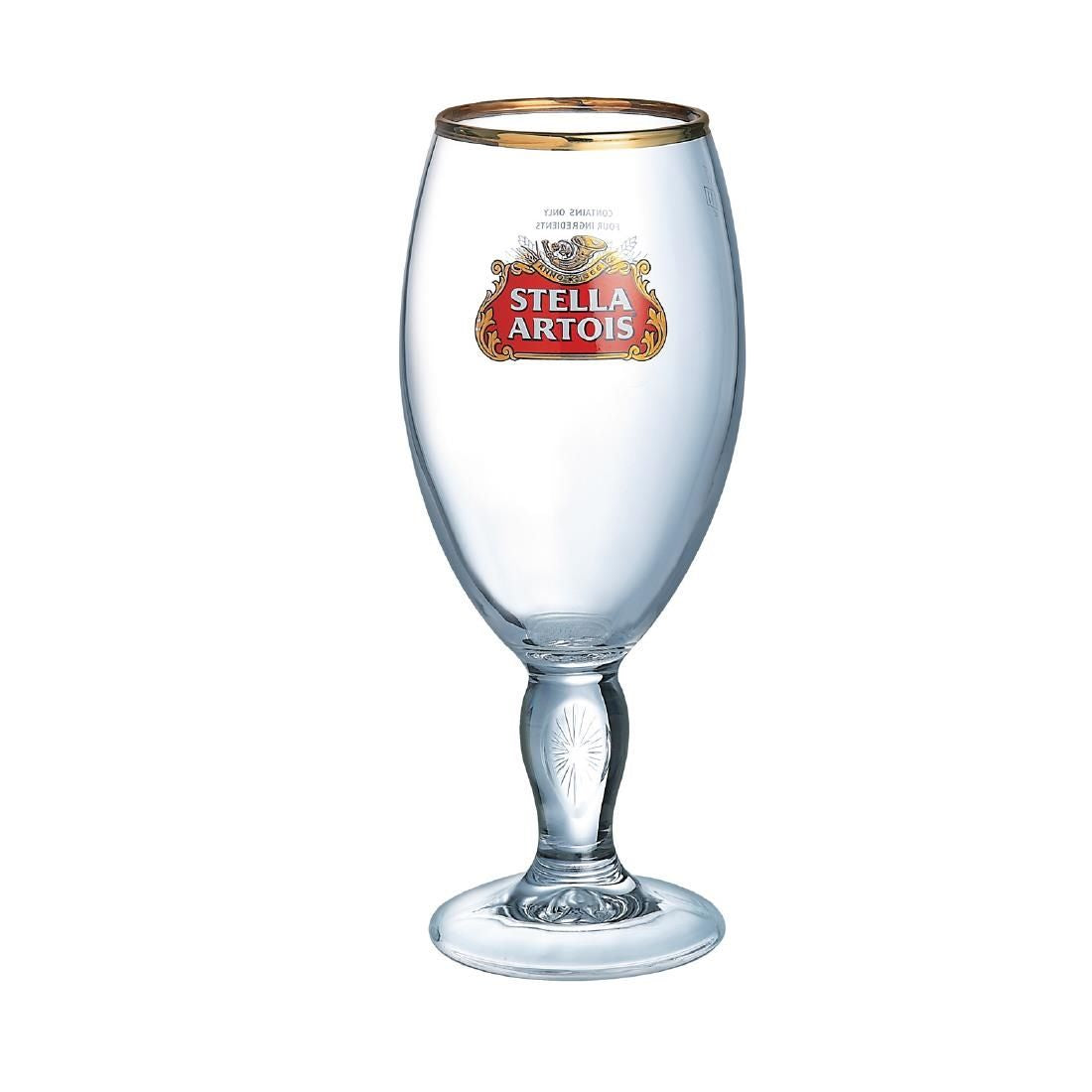 GG885 Arcoroc Stella Artois Chalice Beer Glasses 570ml (Pack of 24) JD Catering Equipment Solutions Ltd