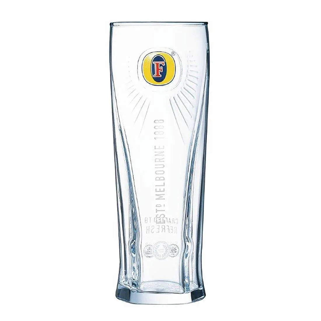 GG890 Arcoroc Fosters Beer Glasses 570ml CE Marked (Pack of 24) - JD Catering Equipment Solutions Ltd