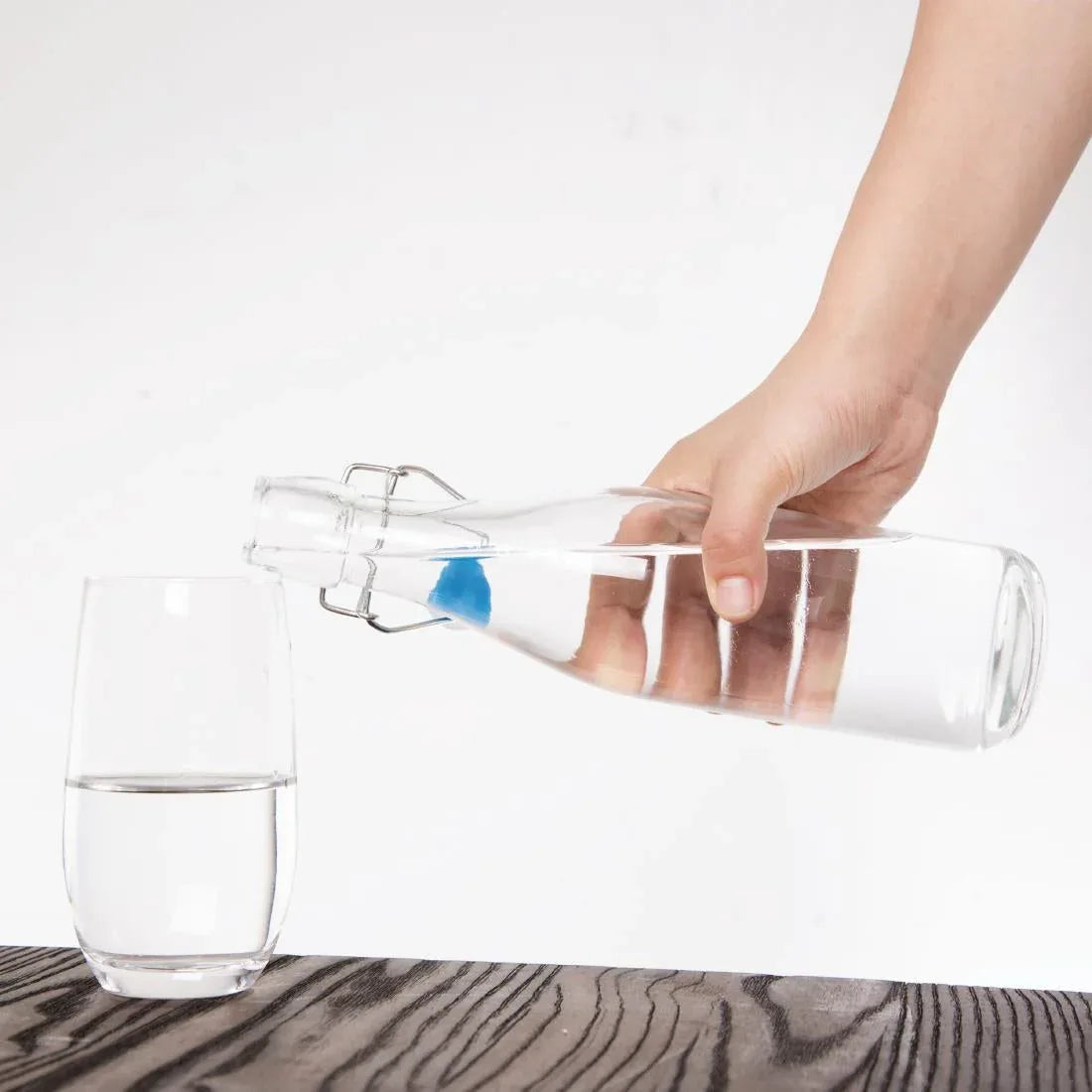 GG929 Olympia Glass Water Bottles 0.5Ltr (Pack of 6) - JD Catering Equipment Solutions Ltd