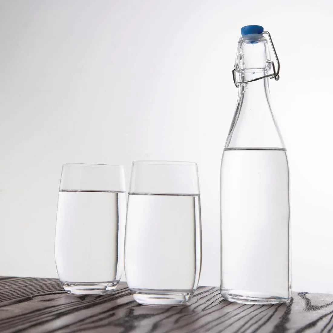 GG929 Olympia Glass Water Bottles 0.5Ltr (Pack of 6) - JD Catering Equipment Solutions Ltd