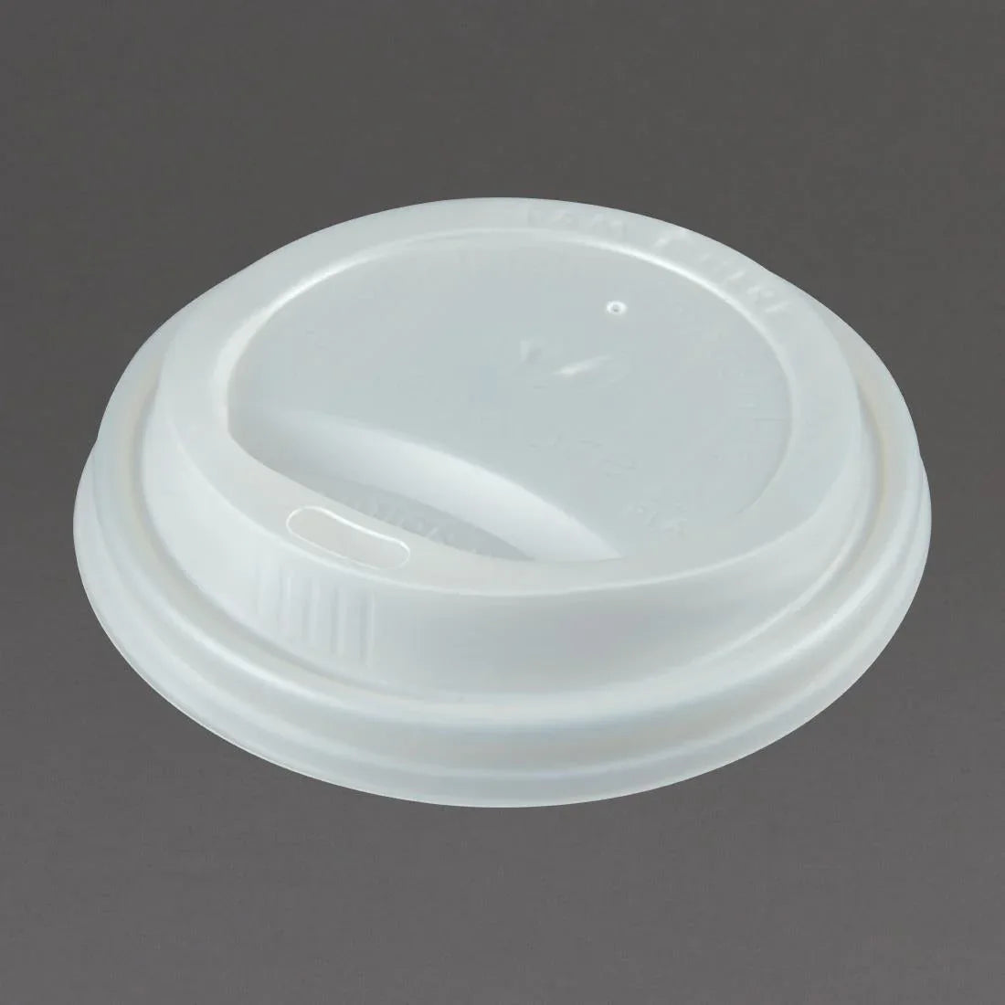 GH024 Vegware Compostable Coffee Cup Lids 225ml / 8oz (Pack of 1000) - JD Catering Equipment Solutions Ltd