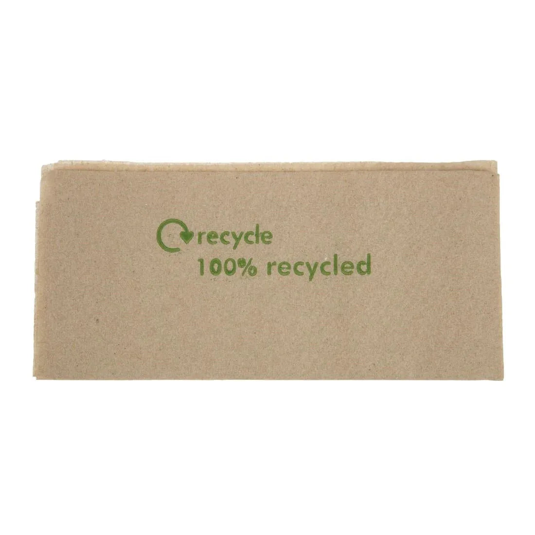 GH030 Swantex Recycled Lunch Napkin Kraft 32x30cm 1ply Pre-Folded (Pack of 6000) - JD Catering Equipment Solutions Ltd