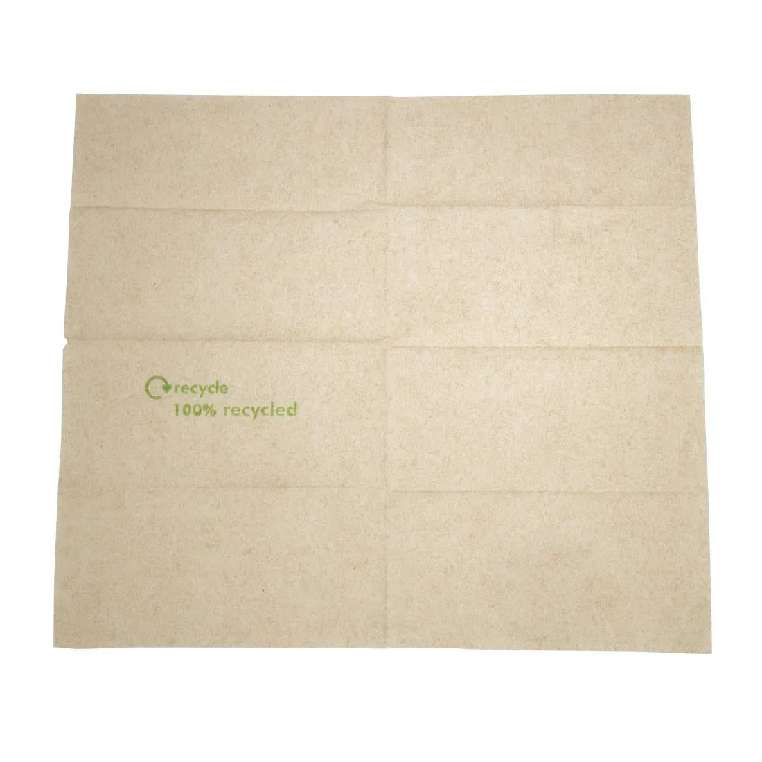 GH030 Swantex Recycled Lunch Napkin Kraft 32x30cm 1ply Pre-Folded (Pack of 6000) - JD Catering Equipment Solutions Ltd