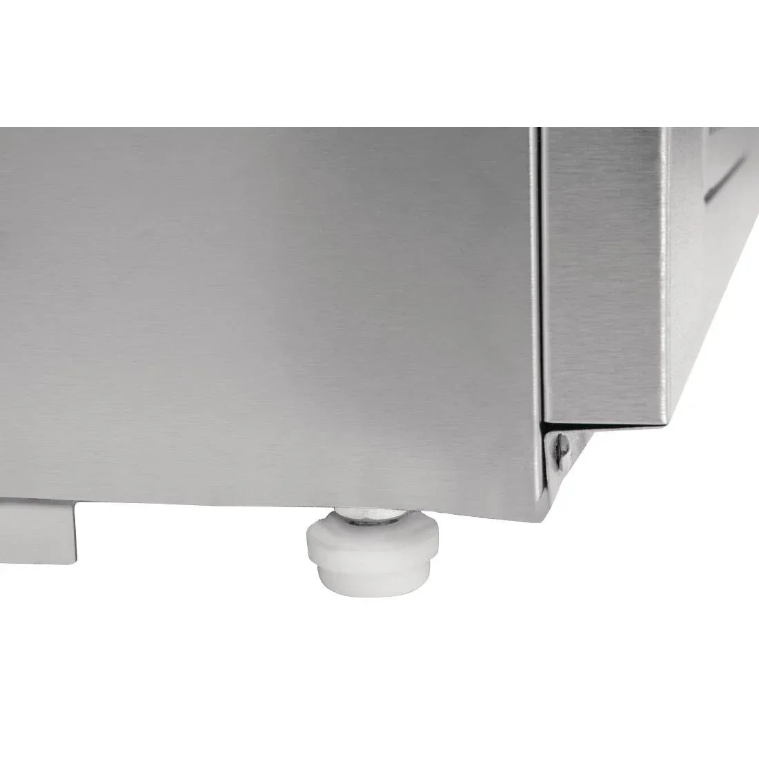 GH266 Polar G-Series 2 Door Pizza Prep Counter with Glass Sneeze Guard 256Ltr - JD Catering Equipment Solutions Ltd