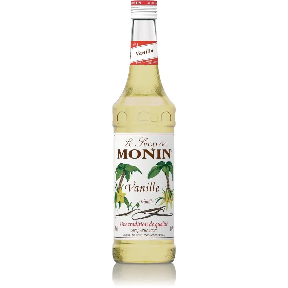 GH297 Monin Sugar Free Vanilla Syrup 1Ltr - JD Catering Equipment Solutions Ltd