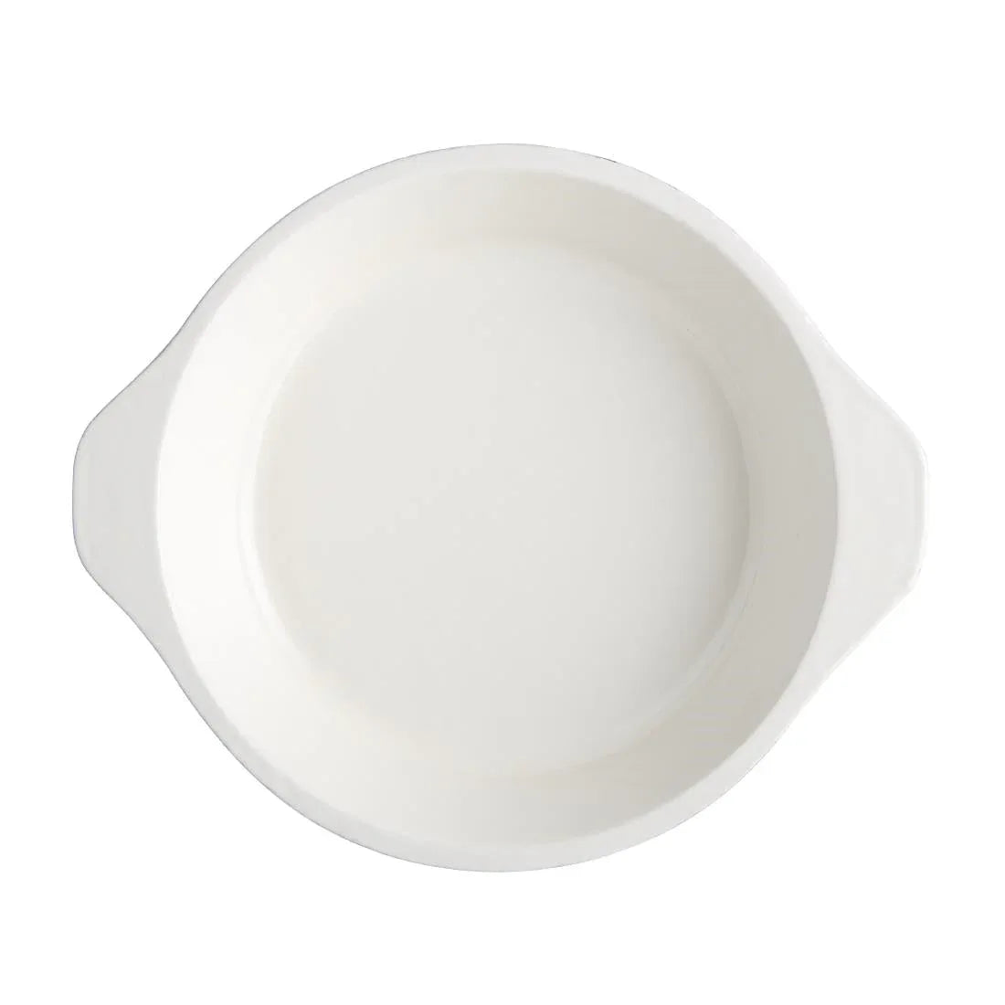 GH315 Vogue Red Round Cast Iron Gratin Dish 400ml - JD Catering Equipment Solutions Ltd