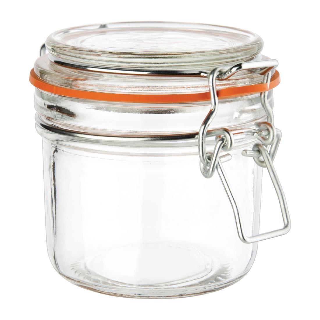 GH328 Vogue Preserve Jars 200ml (Pack of 6) JD Catering Equipment Solutions Ltd