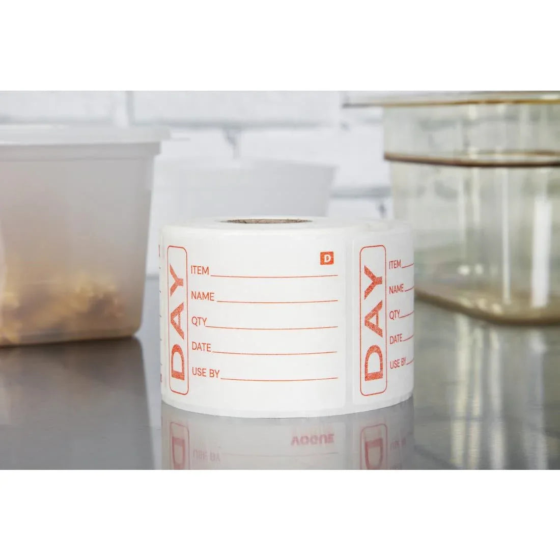 GH350 Vogue Dissolvable Prepared Food Labels (Pack of 250) - JD Catering Equipment Solutions Ltd