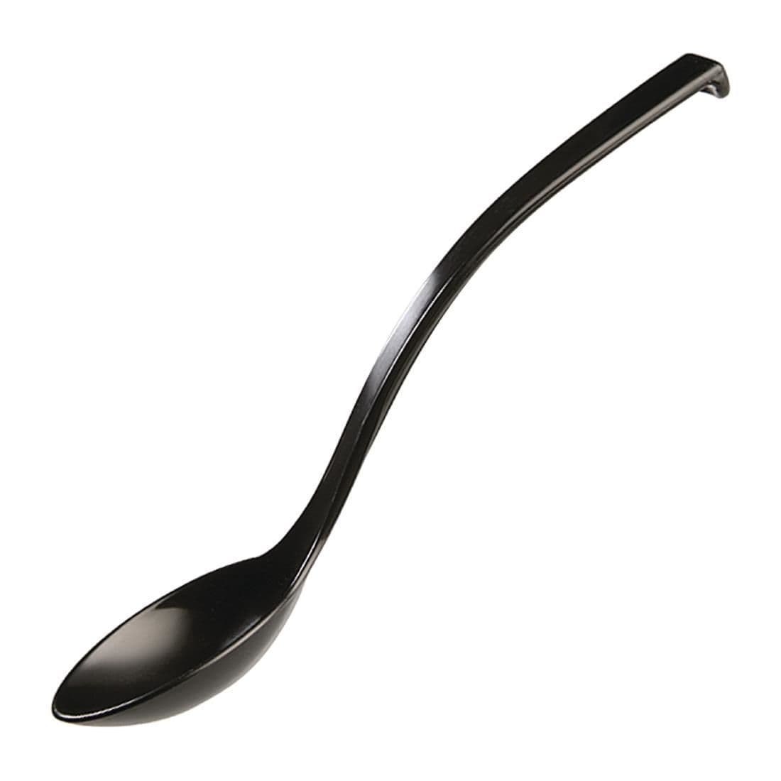 GH359 APS Black Deli Spoon (Pack of 6) JD Catering Equipment Solutions Ltd