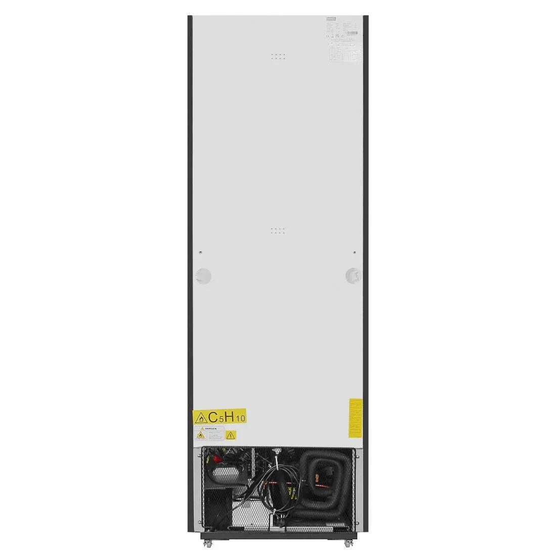 GH428 Polar G-Series Upright Display Freezer 412Ltr Black - JD Catering Equipment Solutions Ltd