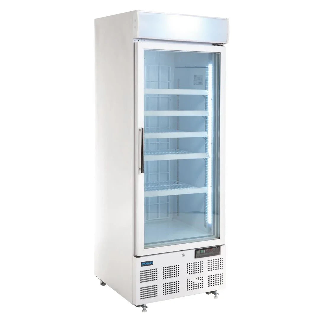 GH506 Polar G-Series Upright Display Freezer 412Ltr White - JD Catering Equipment Solutions Ltd