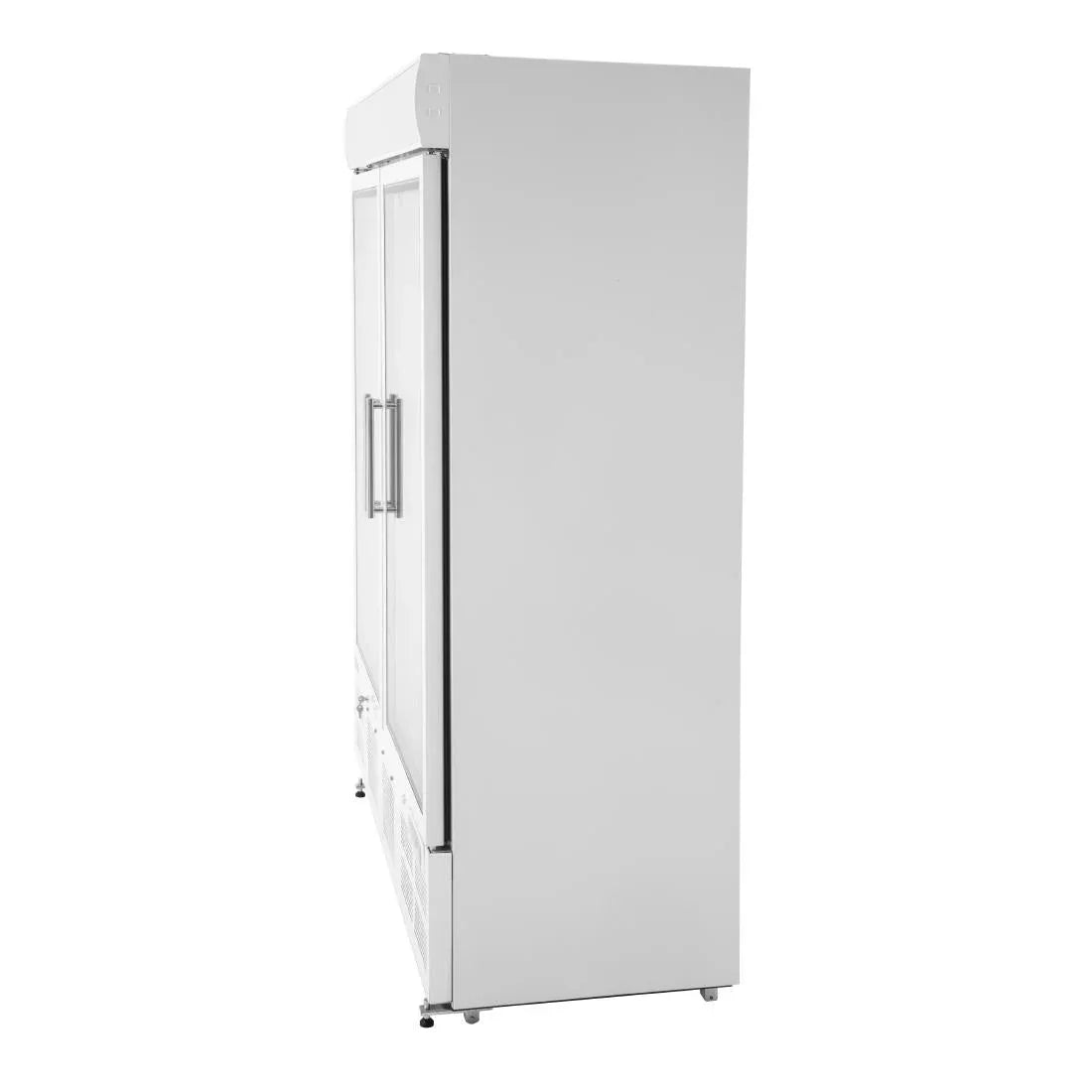 GH507 Polar G-Series Upright Display Freezer 920Ltr White - JD Catering Equipment Solutions Ltd