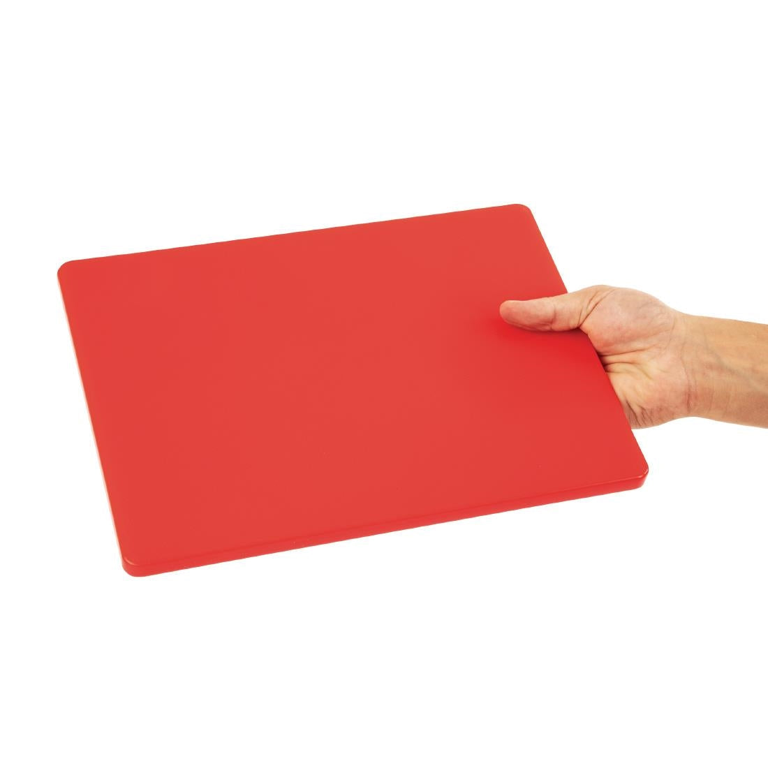 GH794 Hygiplas Low Density Red Chopping Board Small JD Catering Equipment Solutions Ltd