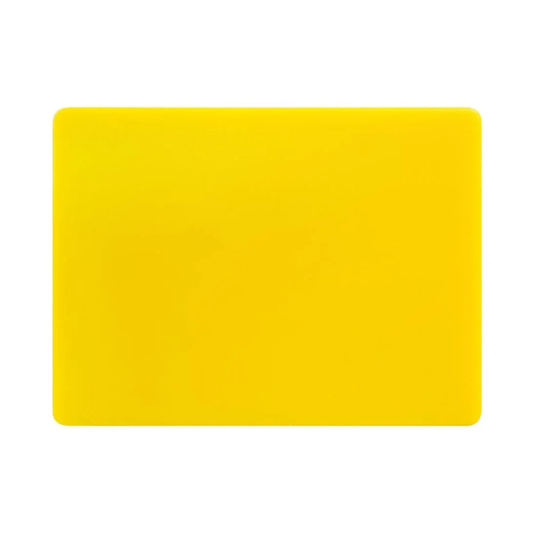 GH796 Hygiplas Low Density Yellow Chopping Board Small JD Catering Equipment Solutions Ltd