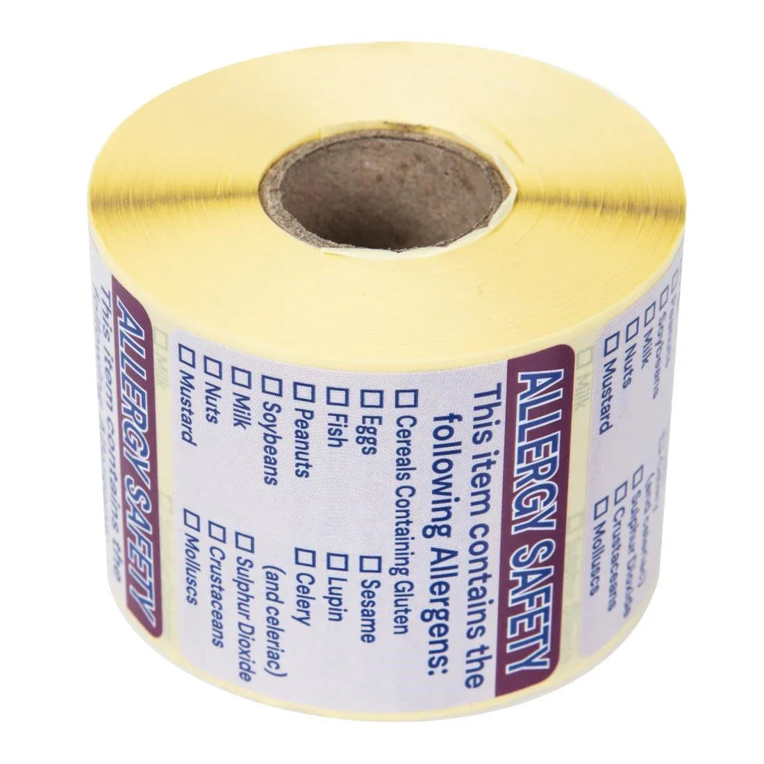 GJ058 Vogue Allergen Food Labels (Pack of 500) - JD Catering Equipment Solutions Ltd