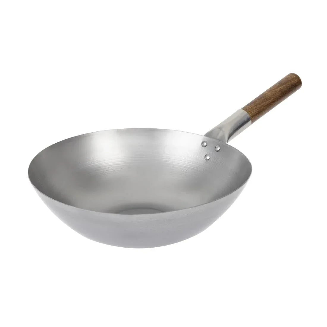 GJ493 London Wok Flat Bottom Wok 305mm - JD Catering Equipment Solutions Ltd