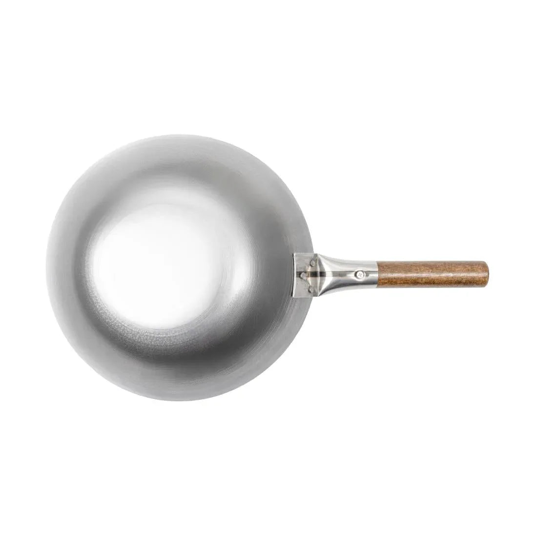 GJ493 London Wok Flat Bottom Wok 305mm - JD Catering Equipment Solutions Ltd