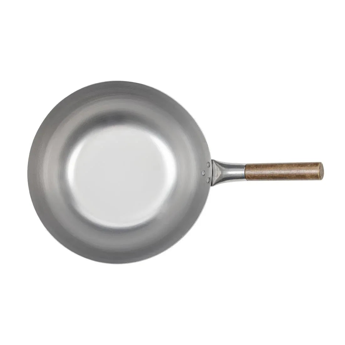 GJ494 London Wok Flat Bottom Wok 330mm - JD Catering Equipment Solutions Ltd