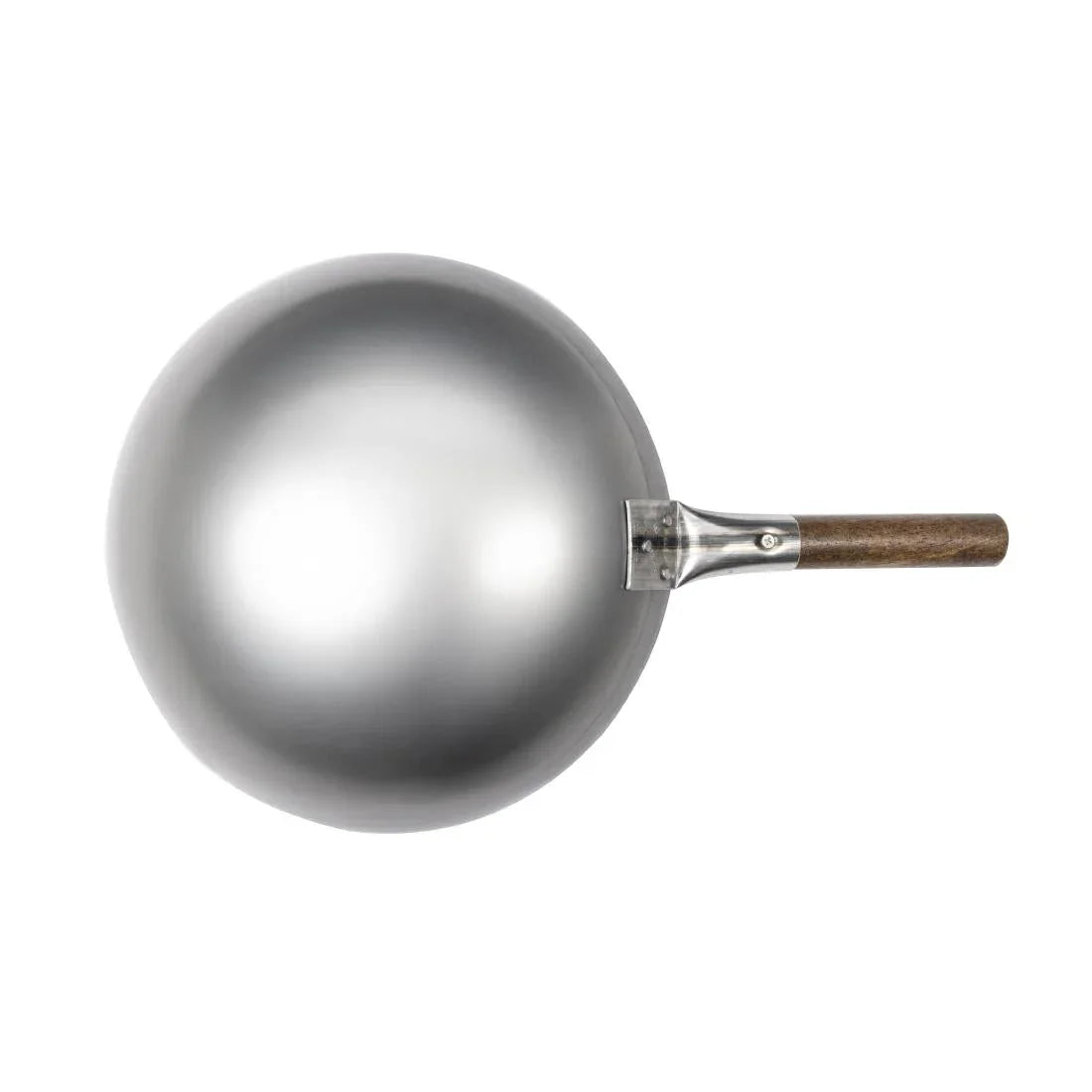 GJ495 London Wok Round Bottom Wok 330mm - JD Catering Equipment Solutions Ltd