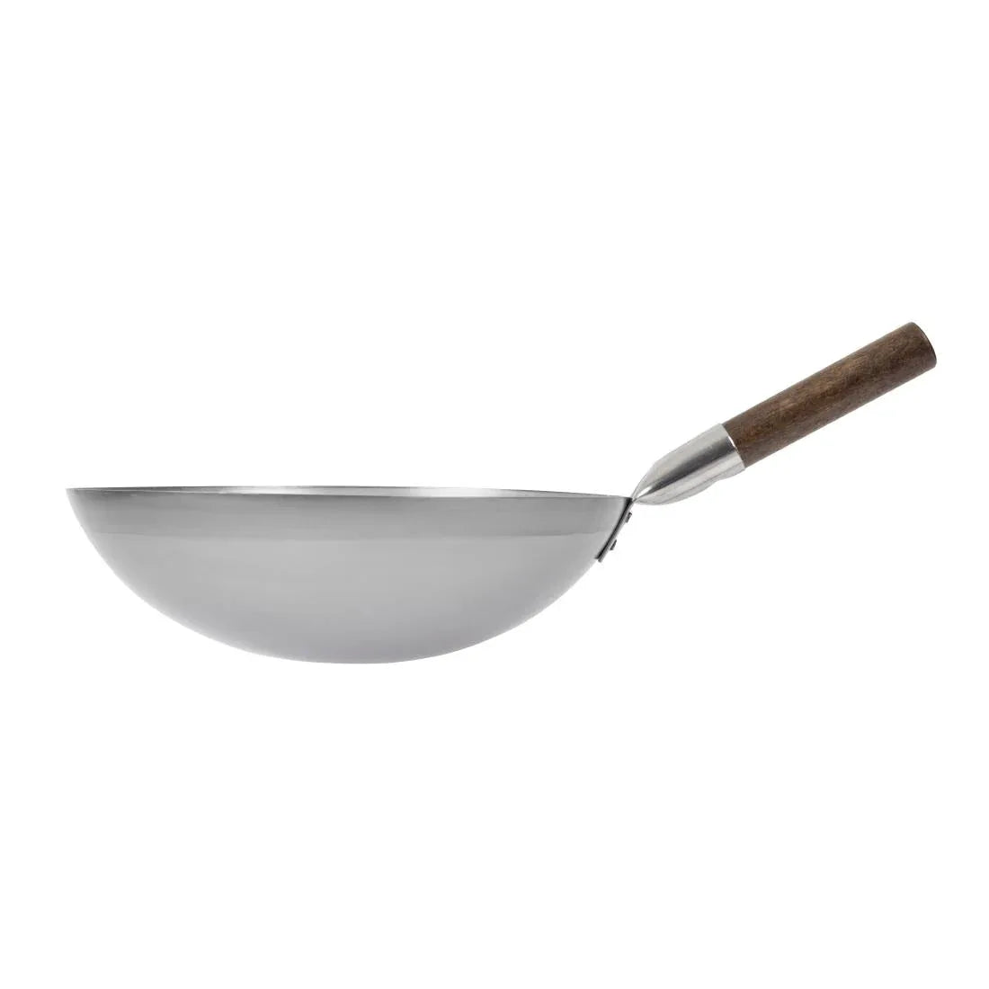 GJ495 London Wok Round Bottom Wok 330mm - JD Catering Equipment Solutions Ltd