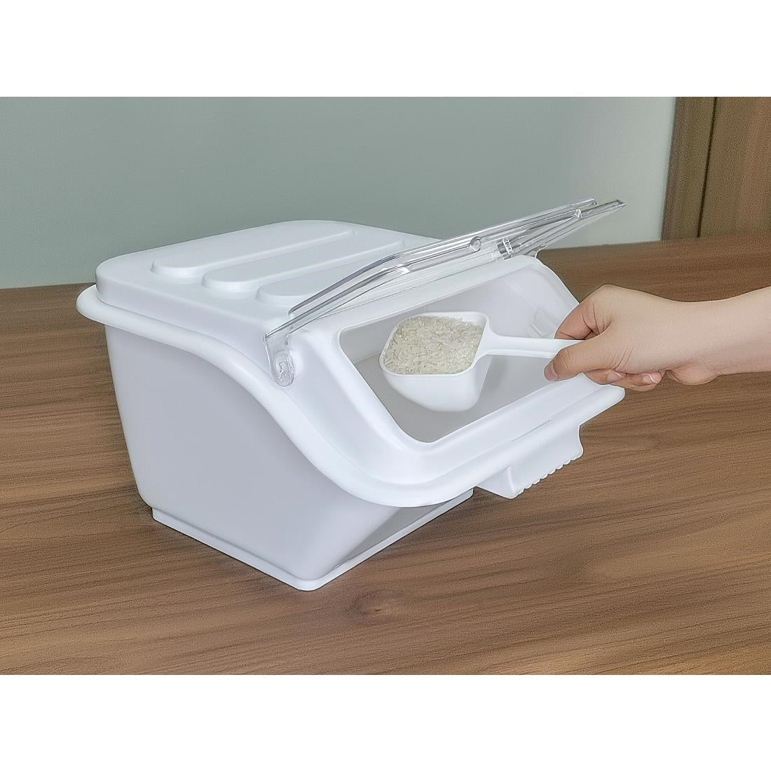 GJ497 Vogue Polypropylene Ingredient Bin 7.5Ltr JD Catering Equipment Solutions Ltd