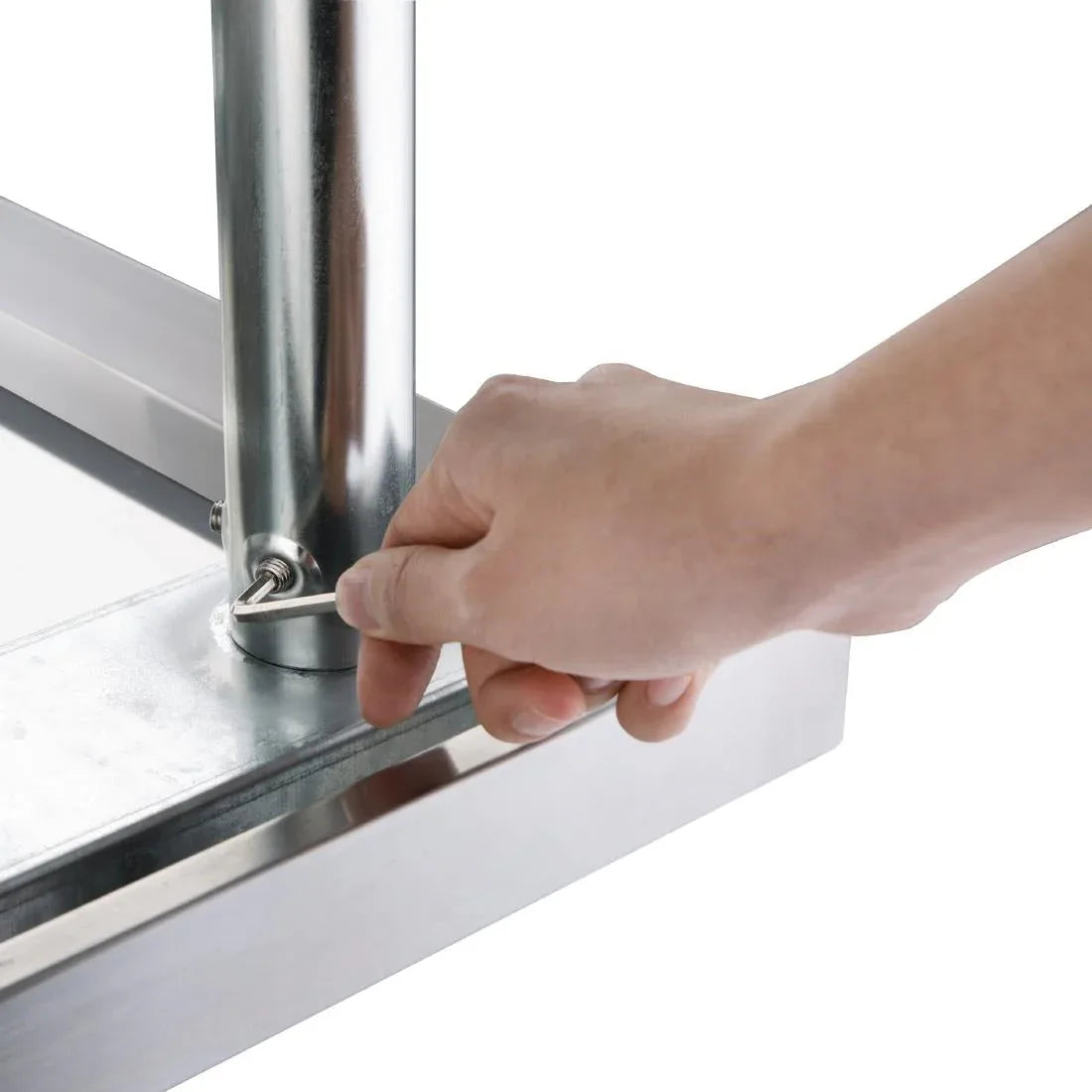 GJ500 Vogue Stainless Steel Prep Table 600mm - JD Catering Equipment Solutions Ltd