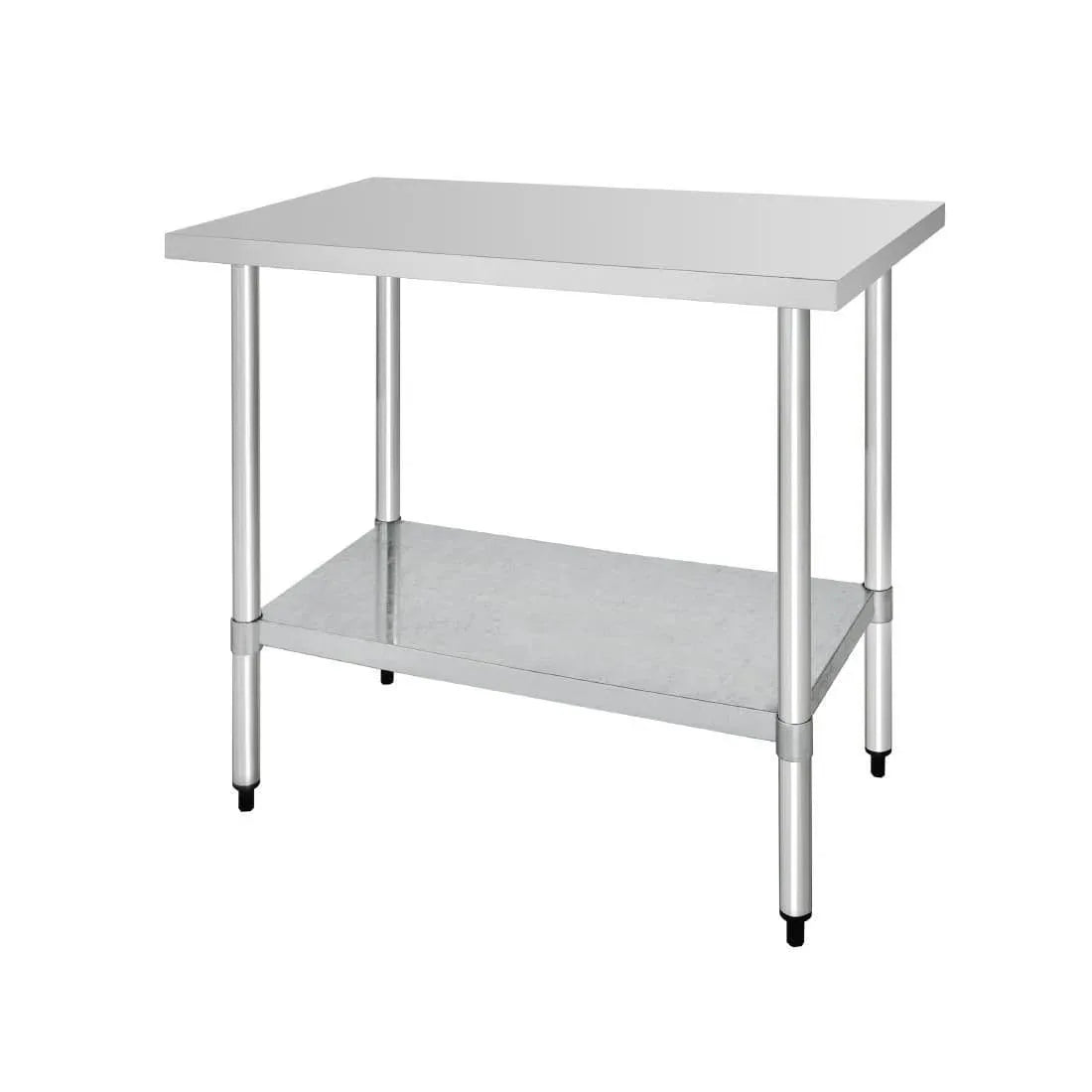 GJ502 Vogue Stainless Steel Prep Table 1200mm - JD Catering Equipment Solutions Ltd