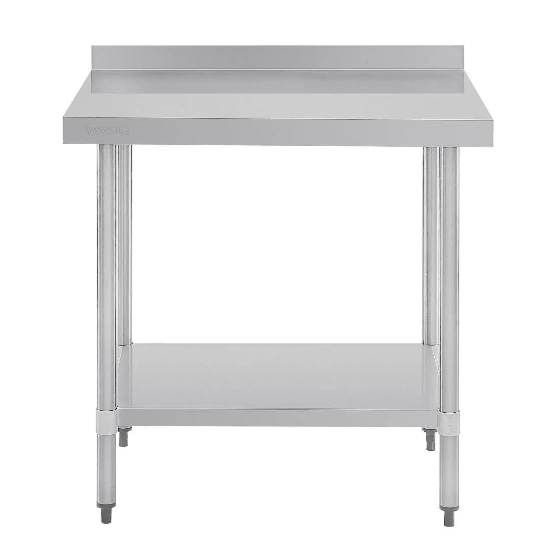 GJ506 Vogue Stainless Steel Table with Upstand 900mm - JD Catering Equipment Solutions Ltd