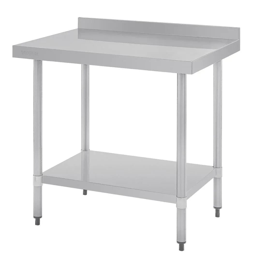 GJ506 Vogue Stainless Steel Table with Upstand 900mm - JD Catering Equipment Solutions Ltd