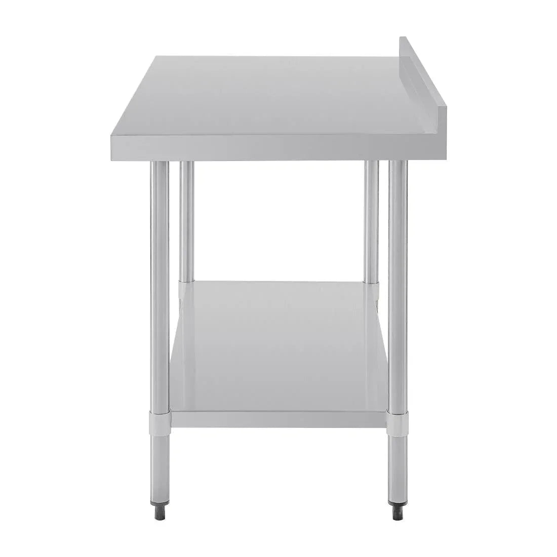 GJ507 Vogue Stainless Steel Table with Upstand 1200mm - JD Catering Equipment Solutions Ltd