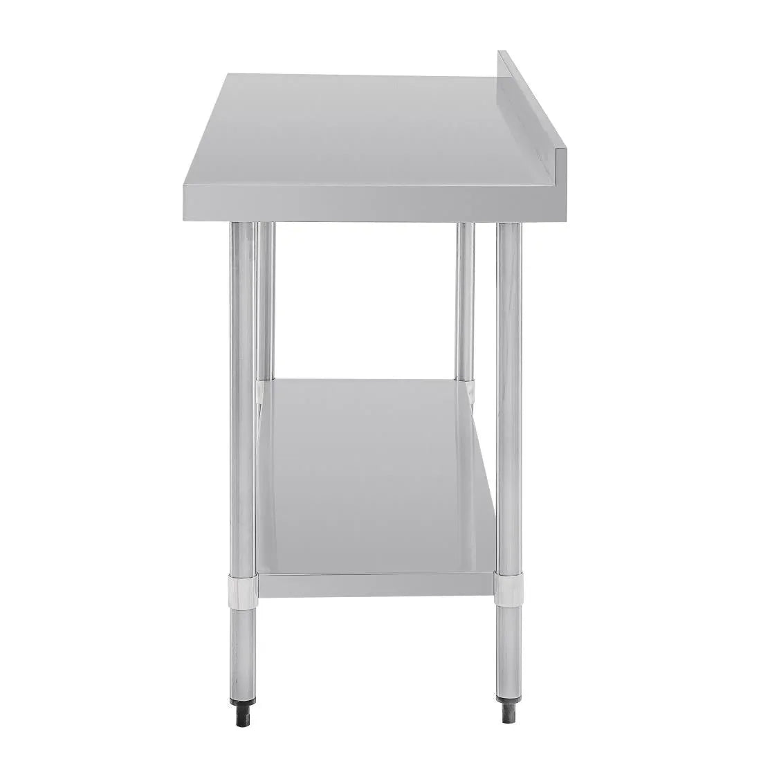 GJ508 Vogue Stainless Steel Table with Upstand 1500mm - JD Catering Equipment Solutions Ltd
