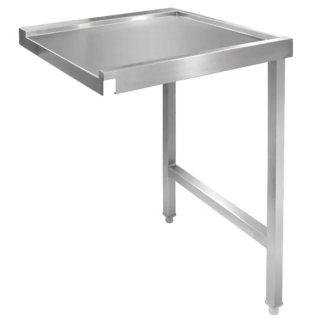 GJ534 Vogue Pass Through Dishwash Table Right 600mm - JD Catering Equipment Solutions Ltd