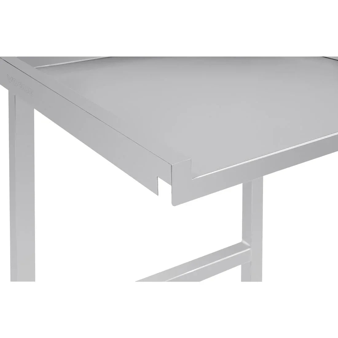 GJ534 Vogue Pass Through Dishwash Table Right 600mm - JD Catering Equipment Solutions Ltd