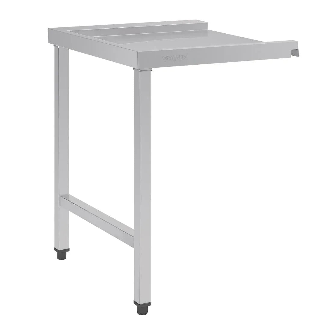 GJ534 Vogue Pass Through Dishwash Table Right 600mm - JD Catering Equipment Solutions Ltd
