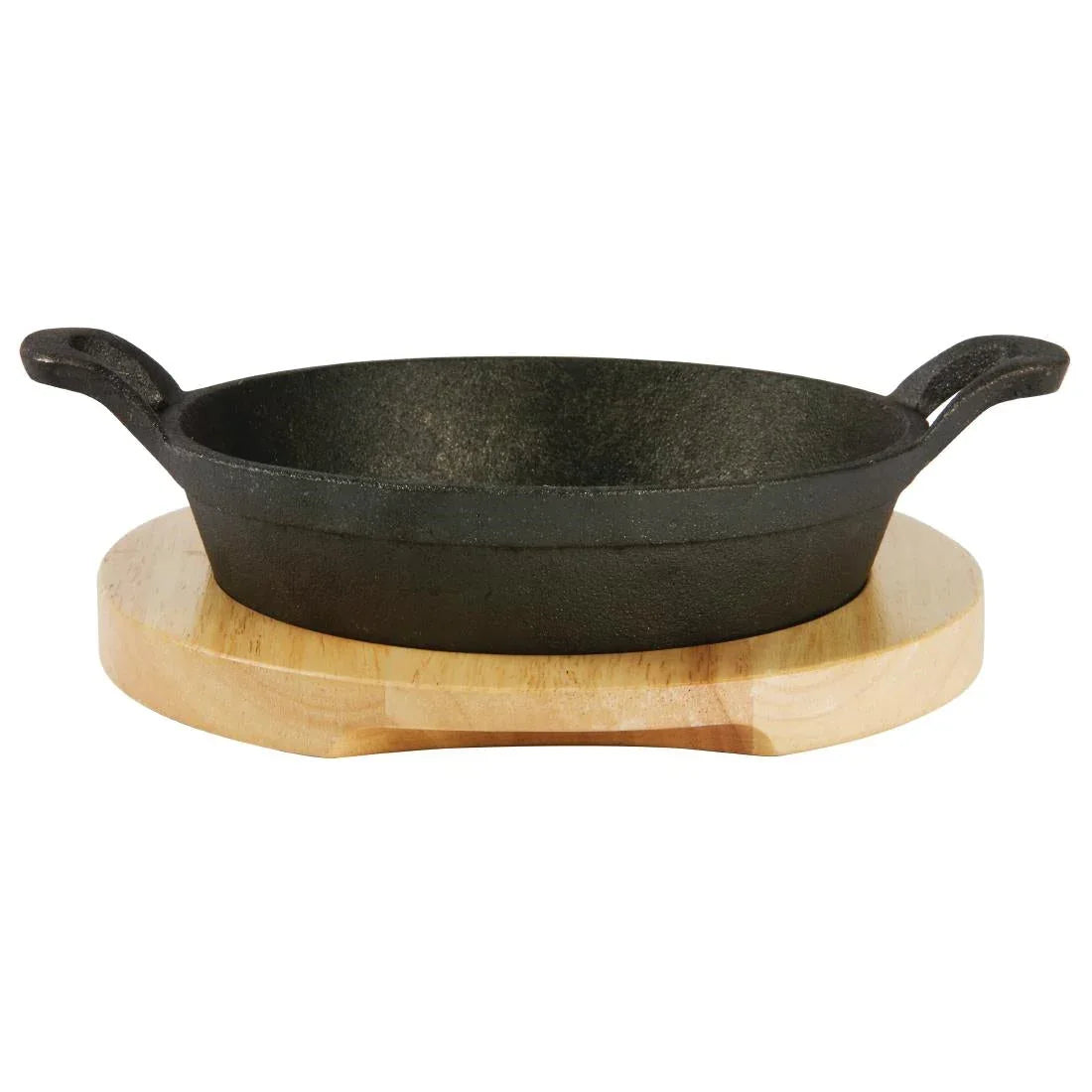 GJ554 Olympia Round Cast Iron Eared Dish - JD Catering Equipment Solutions Ltd