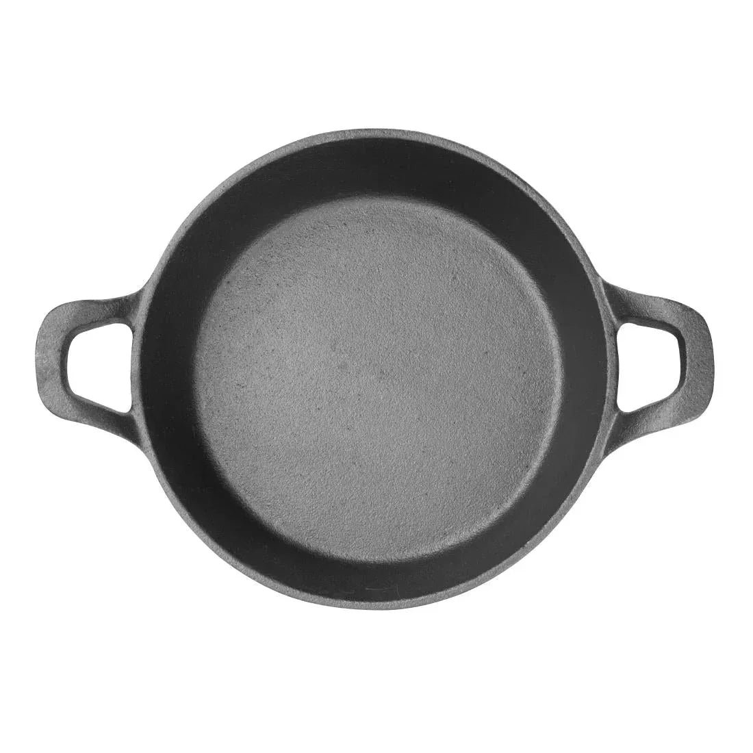 GJ554 Olympia Round Cast Iron Eared Dish - JD Catering Equipment Solutions Ltd