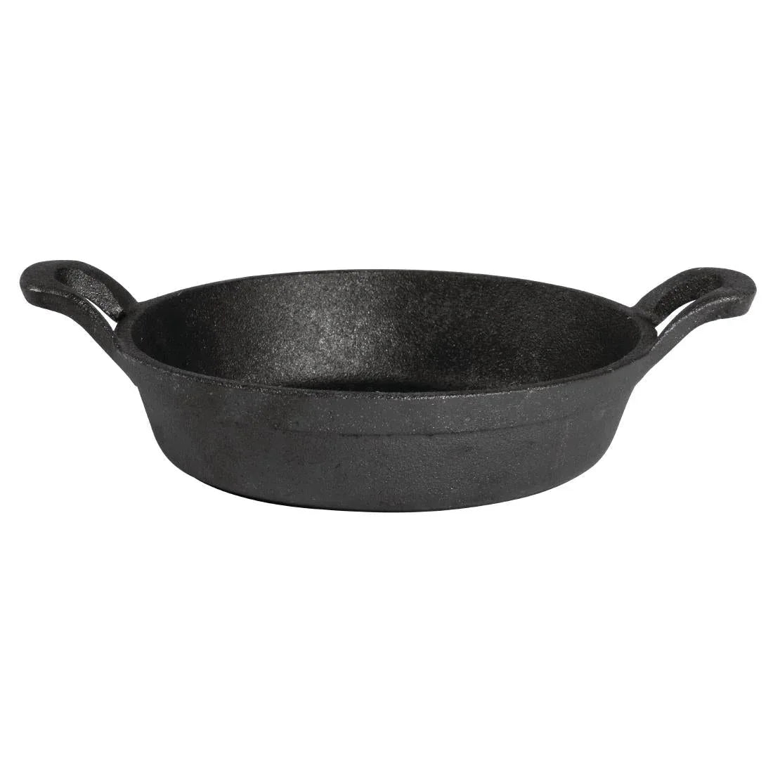 GJ554 Olympia Round Cast Iron Eared Dish - JD Catering Equipment Solutions Ltd