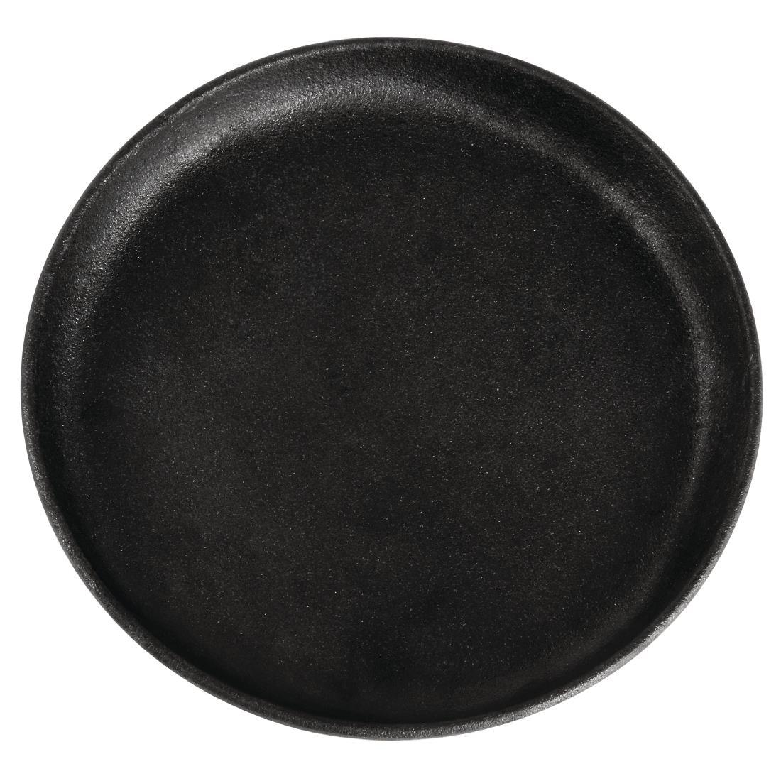 GJ556 Olympia Round Cast Iron Sizzle Platter - JD Catering Equipment Solutions Ltd