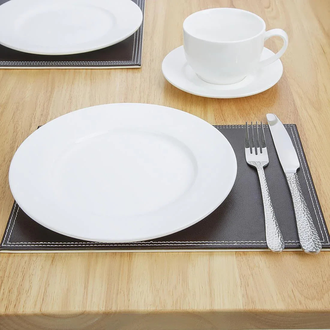 GJ739 Faux Leather Placemats (Pack of 4) - JD Catering Equipment Solutions Ltd